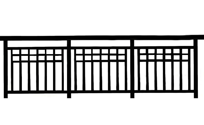 鋁型材定制開(kāi)模鋁合金防護(hù)欄鋁型材-4